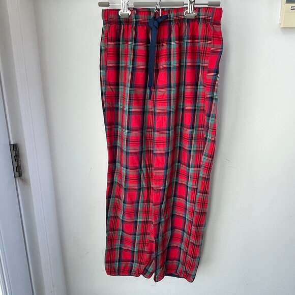 Victoria Secret Pajamas Tartan Checkered Red Size XS - Picture 3 of 9